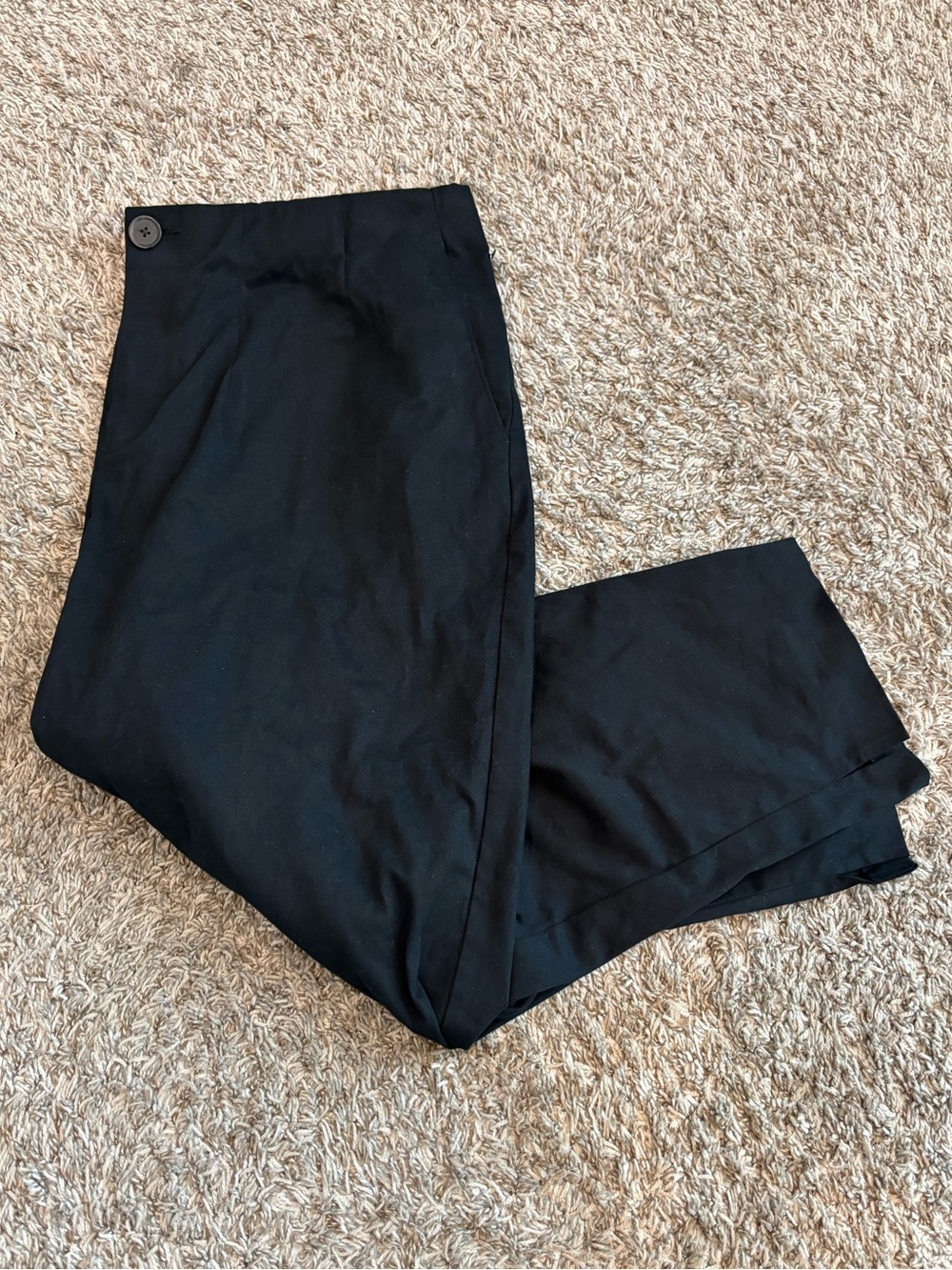 Plus Size Black Skinny Pants 18W High Rise Comfort Waist Stretch New